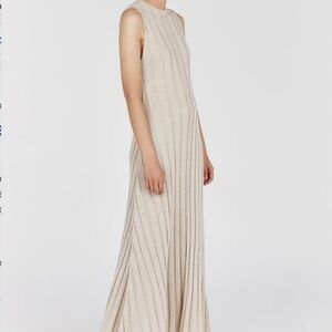 EDEN NATURAL SLEEVELESS MAXI DRESS